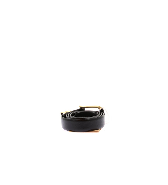 Ceinture en cuir noir