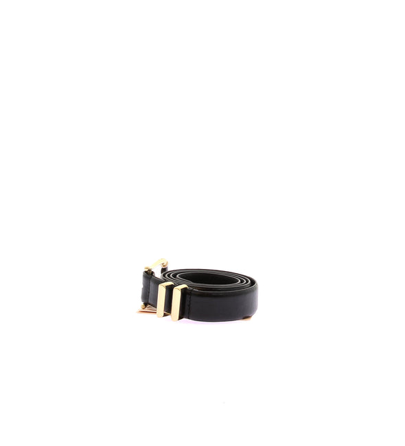 Ceinture en cuir noir