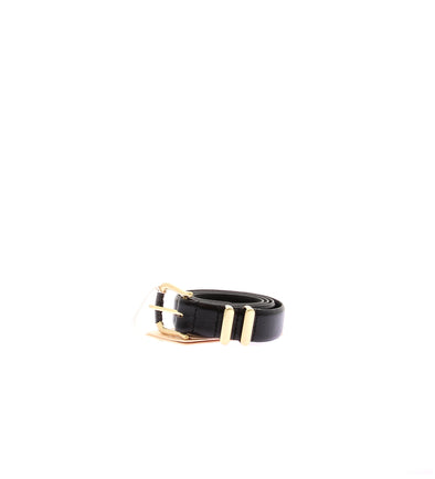 Ceinture en cuir noir