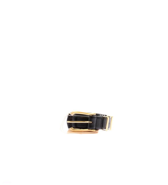 Ceinture en cuir noir