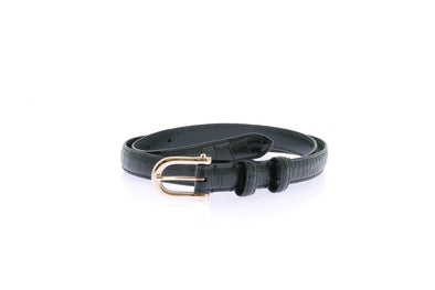 Ceinture en cuir verni
