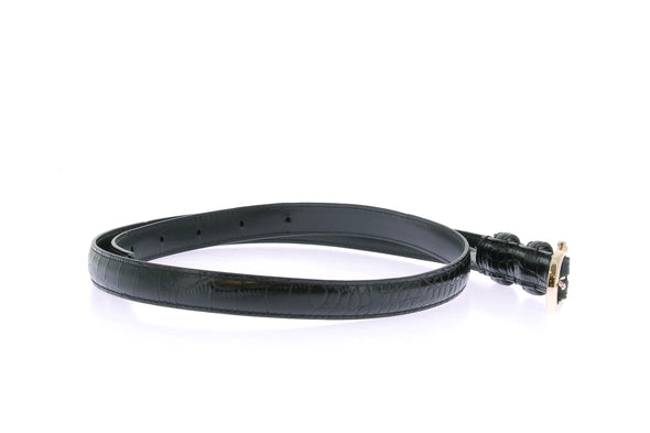 Ceinture en cuir verni