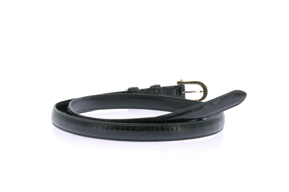 Ceinture en cuir verni