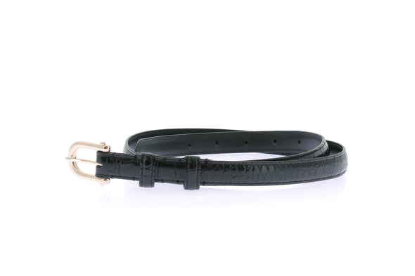 Ceinture en cuir verni