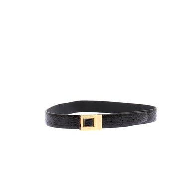 Ceinture en cuir verni
