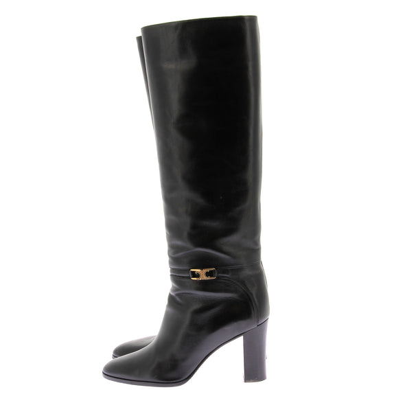 Bottes à talons "Claude"