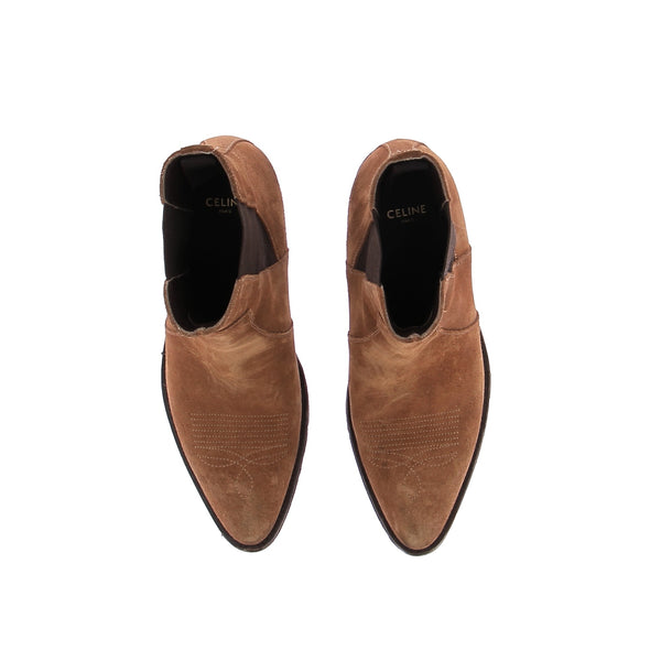 Bottines en daim "Camargue"