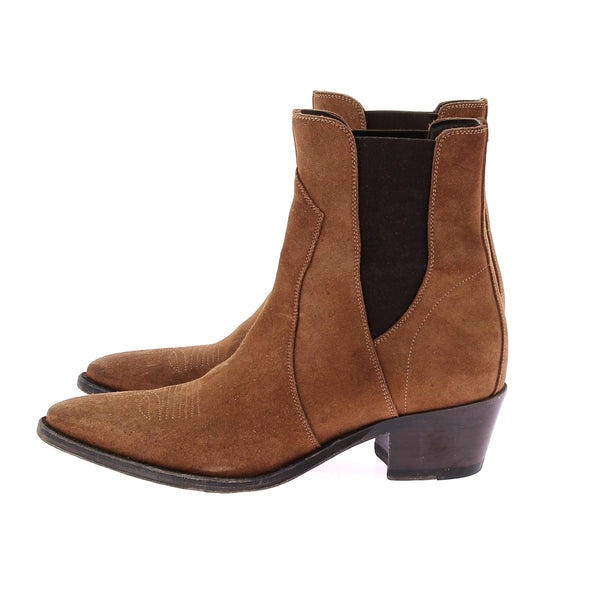 Bottines en daim "Camargue"