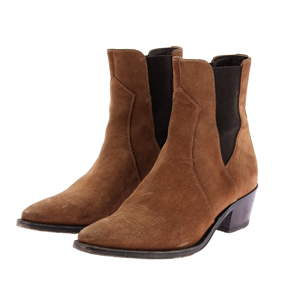 Bottines en daim "Camargue"