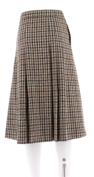 Jupe en tweed imprimé