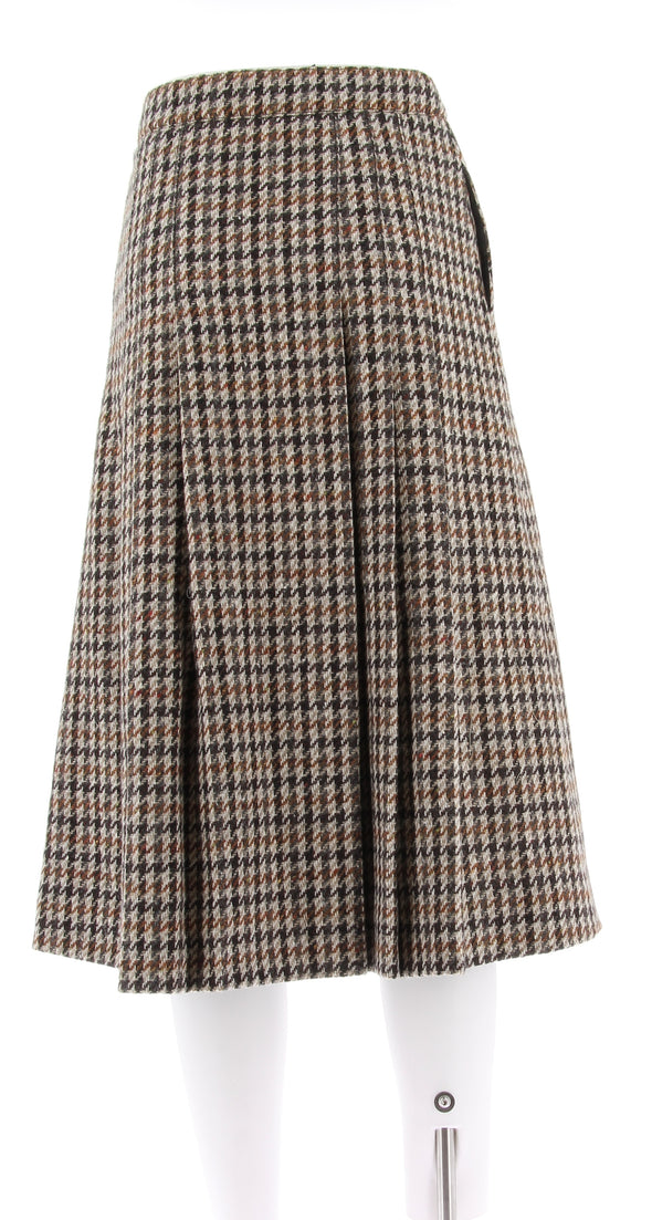 Jupe en tweed imprimé