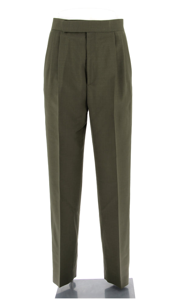 Pantalon de tailleur en laine