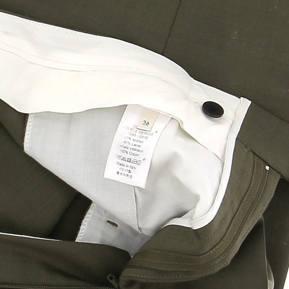 Pantalon de tailleur en laine