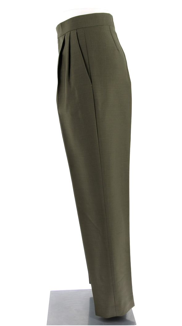 Pantalon de tailleur en laine