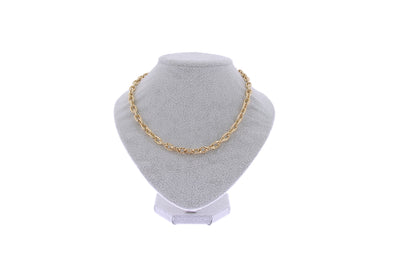 Collier en plaqué or 18 carats