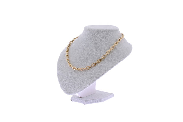 Collier en plaqué or 18 carats