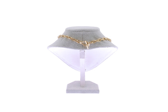 Collier en plaqué or 18 carats