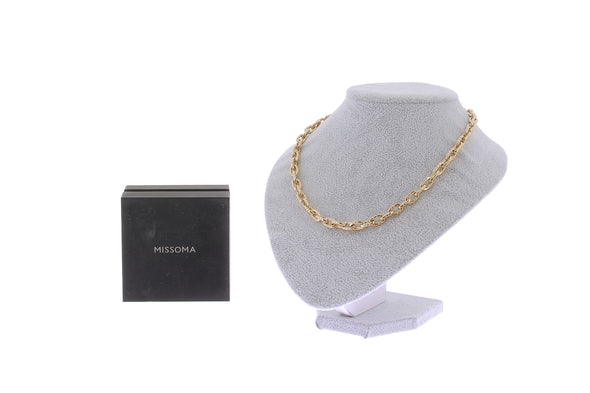 Collier en plaqué or 18 carats