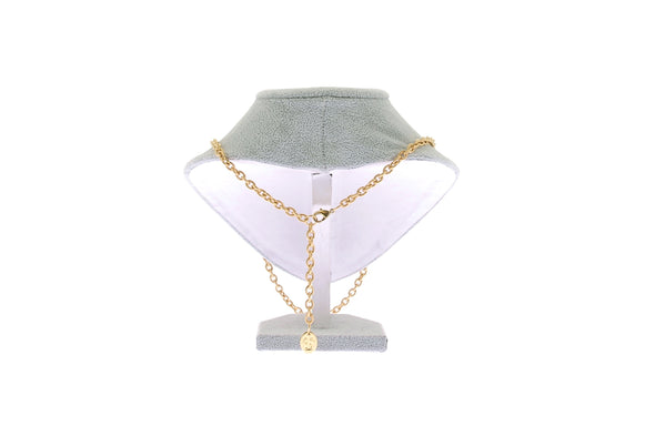 Collier en plaqué or "Artsy"
