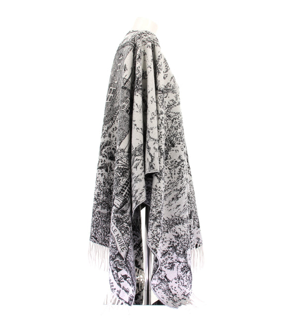 Poncho en cachemire