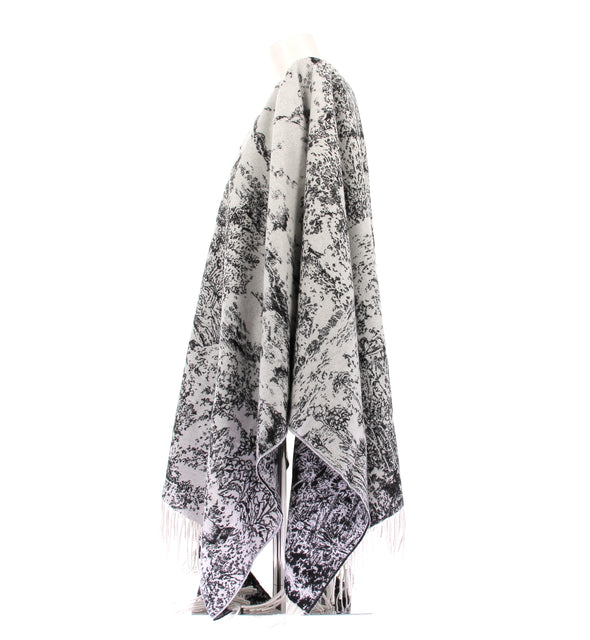 Poncho en cachemire