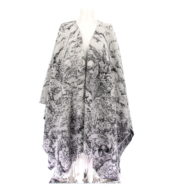 Poncho en cachemire