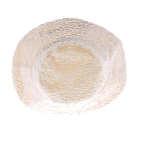 Chapeau texturé blanc