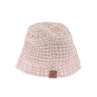 Chapeau en raphia beige