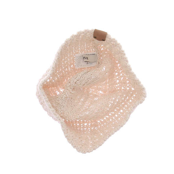 Chapeau en raphia beige