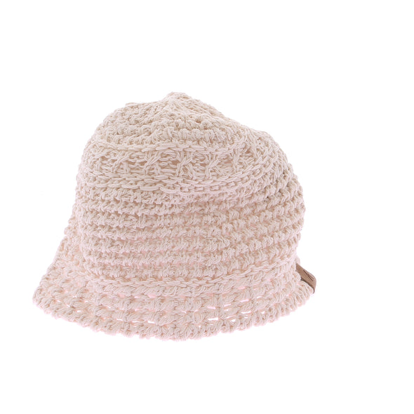 Chapeau en raphia beige