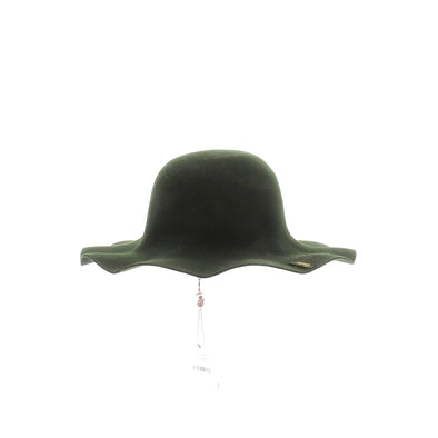 Chapeau en poil vert