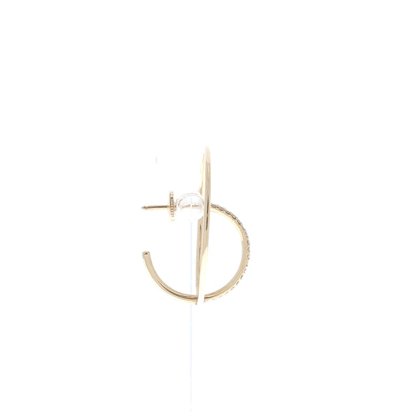 Boucle d'oreille "Saturn" en or et diamants
