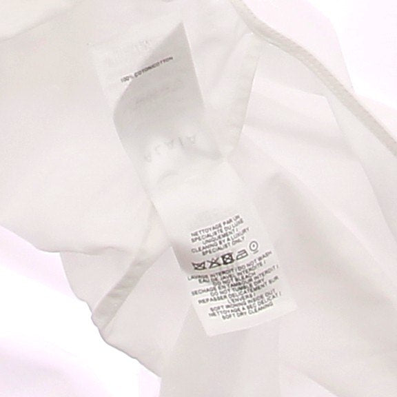 Chemise blanche à capuche