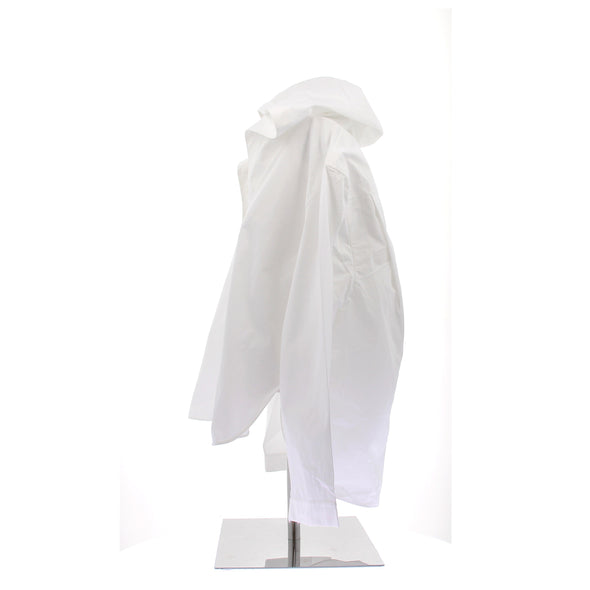 Chemise blanche à capuche