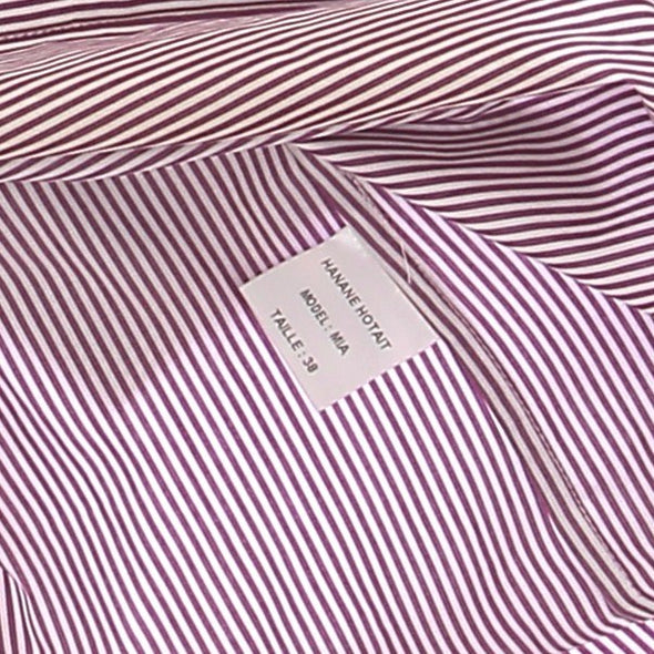 Chemise à rayures