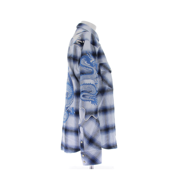 Chemise bicolore