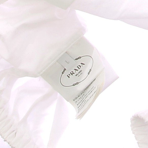 Chemise crop blanche