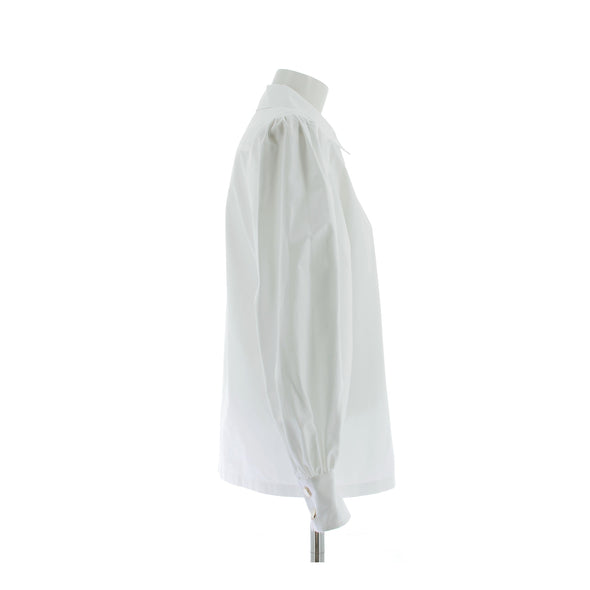 Chemisier blanc en coton