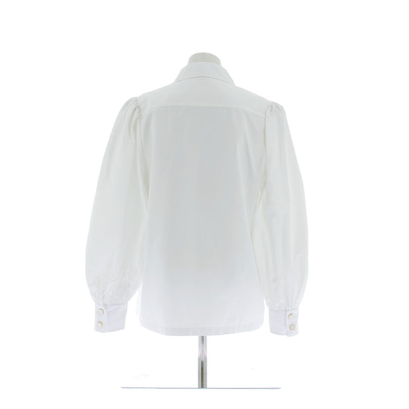 Chemisier blanc en coton