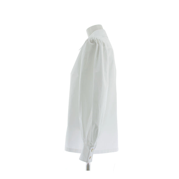Chemisier blanc en coton