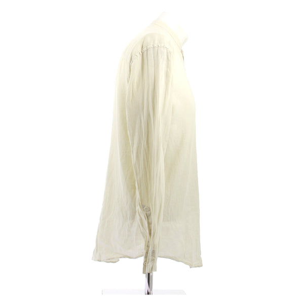 Chemise en lin vert clair