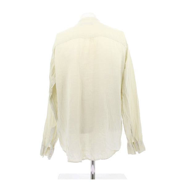 Chemise en lin vert clair