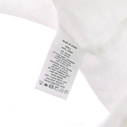 Chemise en lin blanc