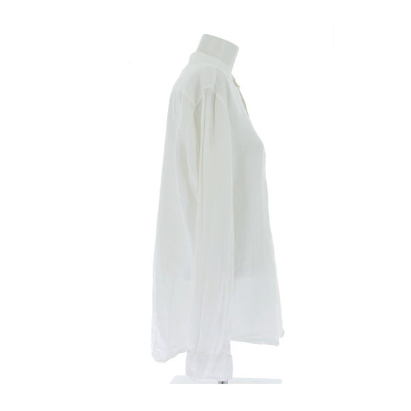 Chemise en lin blanc