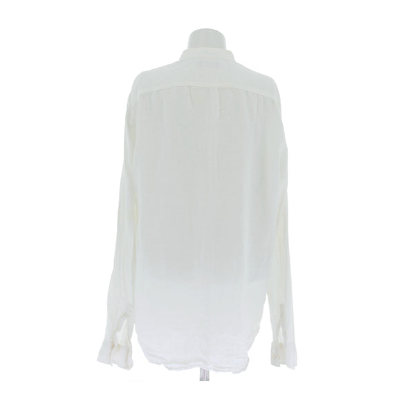 Chemise en lin blanc
