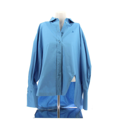 Chemise oversize bleu