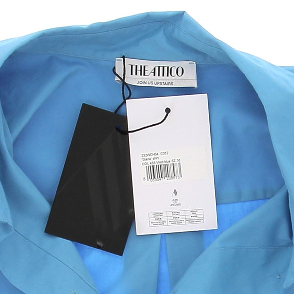 Chemise oversize bleu