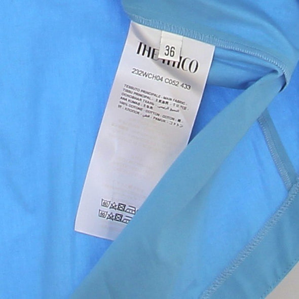 Chemise oversize bleu