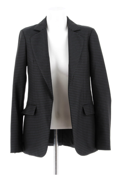 Blazer en laine noir