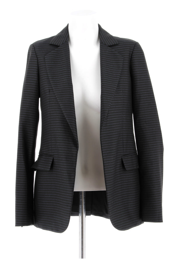 Blazer en laine noir
